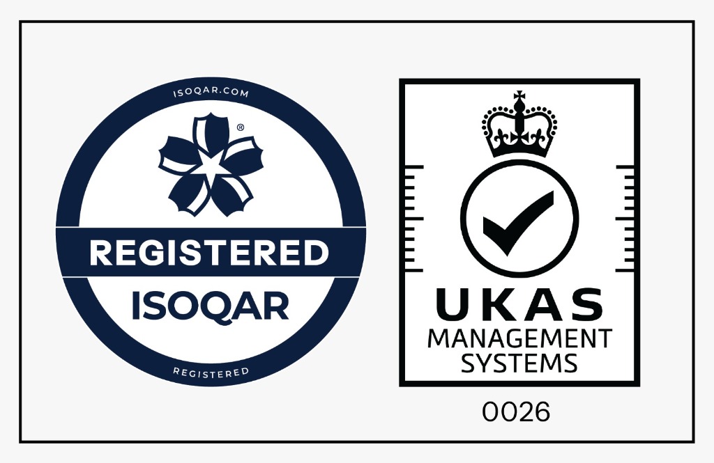 ISOQAR registered / UKAS Management Systems